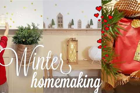 EASY DECORATING IDEAS FOR CHRISTMAS | WINTER HOMEMAKING | GETTING YOUR HOME READY FOR WINTER