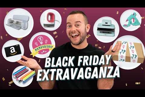 CRICUT MAKER GIVEAWAY!! Black Friday EXTRAVAGANZA PARTY! [HUGE ANNOUNCEMENT EXPOSED]