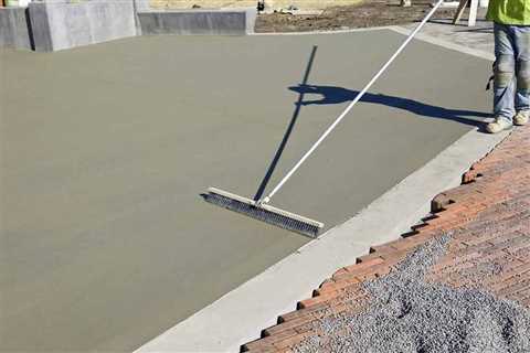 How Long Does 4 Inches of Concrete Take to Dry?