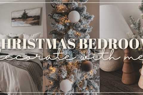 Christmas Bedroom Makeover + Decorate With Me 2023 | Holiday Decorating Ideas