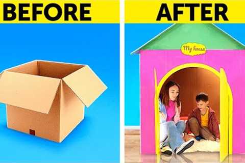 AWESOME CARDBOARD CRAFTS || Recycling Ideas For Smart Parents