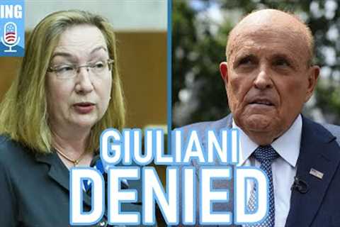 Judge delivers BLISTERING OPINION setting up Giuliani''s GLUM future