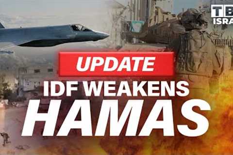 UPDATE: IDF WEAKENS Hamas; Iran Proxy STRIKES Red Sea Ships | Israel-Hamas War | TBN Israel