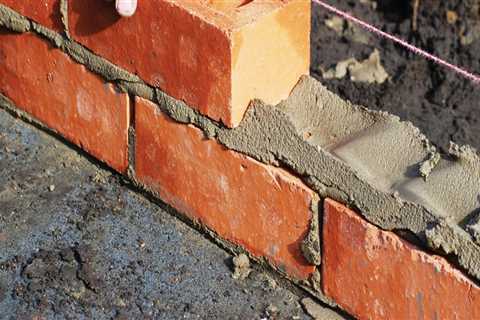 What are the errors in masonry construction?