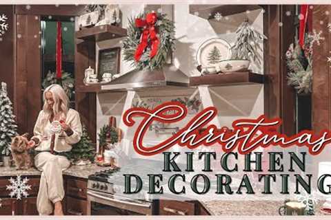 🎄CHRISTMAS DECORATE WITH ME | COZY CHRISTMAS KITCHEN DECORATING IDEAS | CHRISTMAS DECORATIONS 2023