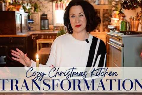 COZY CHRISTMAS KITCHEN TRANSFORMATION & The TINY, TINY Room Not Shown in the French Farmhouse..