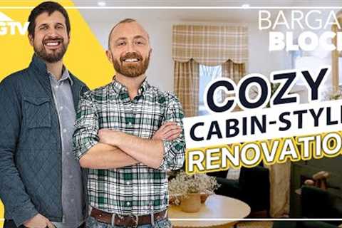 Amazing Cabin Style Remodel of DECREPIT House | Bargain Block | HGTV