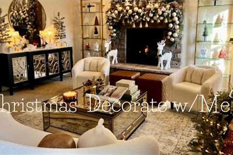 NEW** Neutral & Copper | LIVING ROOM CHRISTMAS DECORATING IDEAS 2023 | HERNEST FURNITURE