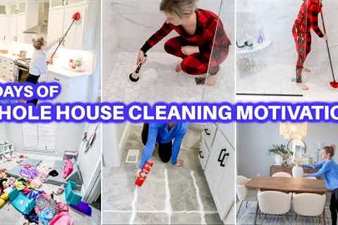 6 DAY EXTREME WHOLE HOUSE CLEAN WITH ME 2023 | WHOLE HOUSE SPEED CLEANING MOTIVATION |HOUSE CLEANING