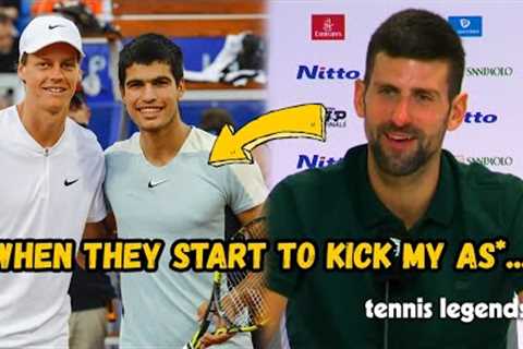 Novak Djokovic I will RETIRE when They start to kick my AS* - Turin 2023