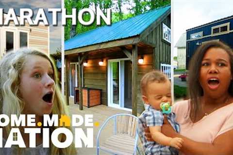 TOP 4 TINY HOME TRANSFORMATIONS OF 2023 *Marathon* | Tiny House Nation | Home.Made.Nation