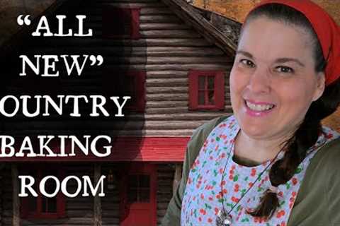 All New | Mobile Home Cabin | Country BAKING Room