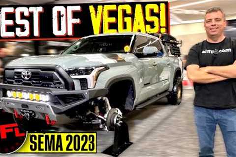 BEST of Vegas! The Coolest And Craziest Trucks From SEMA 2023!