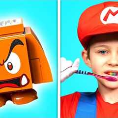 Best Super Mario Bathroom Gadgets! Awesome DIY Tools to Use by Gotcha! Hacks