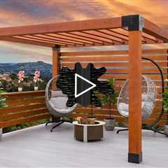 Lewisville Modern Pergola - Call (469) 485-5602 for Free Quote