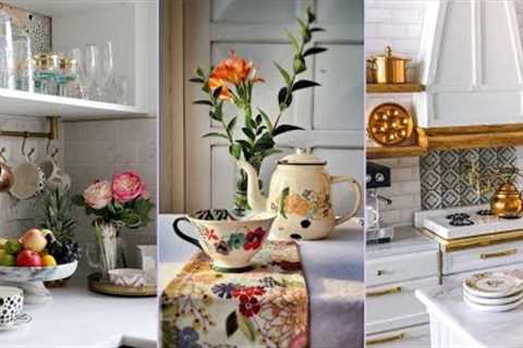 100+Elegant cottage kitchen decoration IdeasVintage Rustic |Cottage kitchen #kitchendesign #kitchen