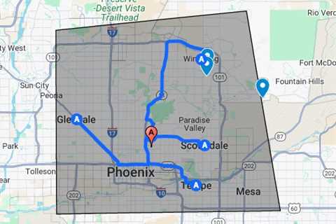 AC maintenance Scottsdale, AZ – Google My Maps