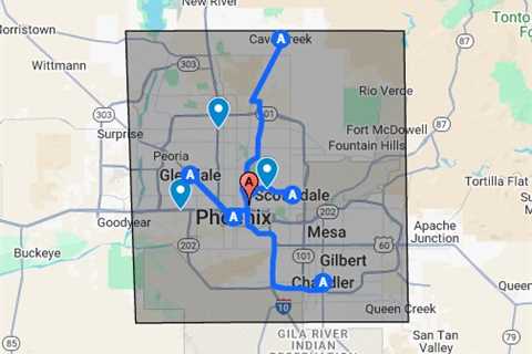 Furnace repair service Scottsdale, AZ - Google My Maps