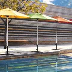 Essential Guide to Selecting the Ideal Pool Umbrellas for Comfort and Style