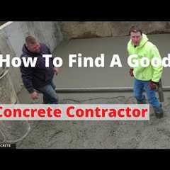 Concrete Contractors Near Me