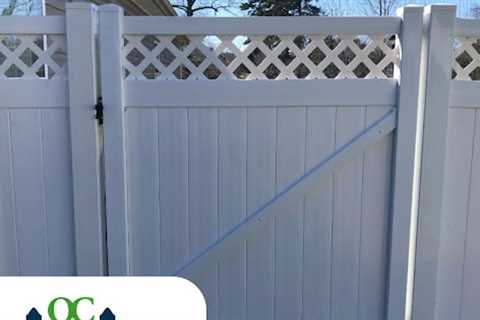 Residential fence design Matthews, NC