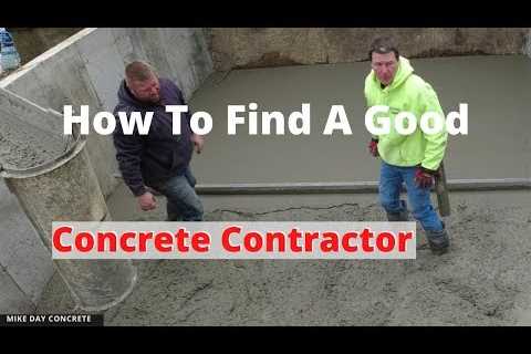 Concrete Contractors Near Me