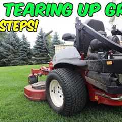 The Secret To RUT FREE TURNS On A Lawn Mower