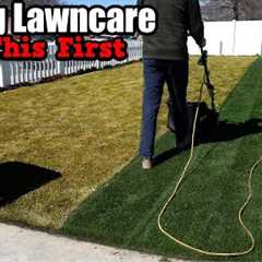 Spring Lawncare - Do these 4 things FIRST