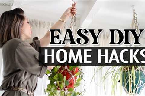 Easy DIY Home Hacks - Best Home Improvement Projects (on a Budget!)