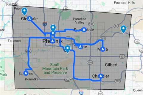 Furnace repair service Phoenix, AZ - Google My Maps