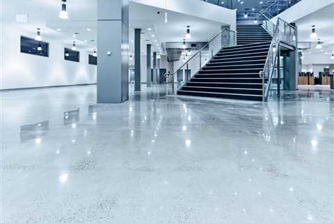 Polished Concrete Stairs