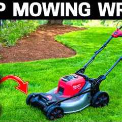 How to Mow a Lawn CORRECTLY