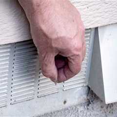 Sealing Crawl Space Vents: How to Protect Your Home from Moisture Damage