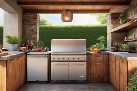 Can You Put A Refrigerator In An Outdoor Kitchen?
