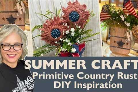 🌿🇺🇸☀️Get Inspired With These DIY Summer Home Crafts You Can Try Yourself! 🌿🇺🇸☀️