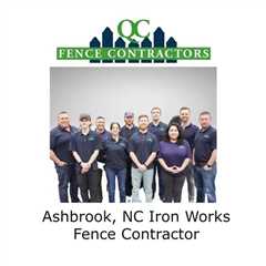 Ashbrook, NC Iron Works Fence Contractor