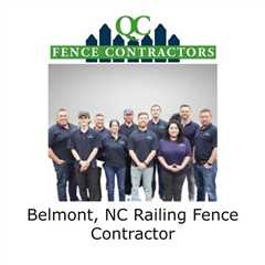 Belmont, NC Railing Fence Contractor