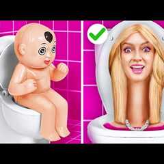 BEST BATHROOM GADGETS || Toilet Gadgets and DIY Tools Ideas! Funny Parenting Hacks by TeeHeeHee!