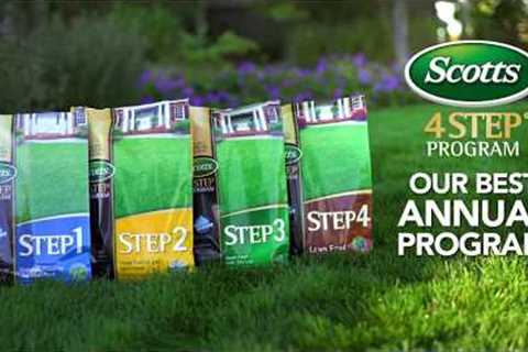 How to Get a Great Lawn with Scotts® 4-STEP® Program - Our Best Annual Program for Your Lawn