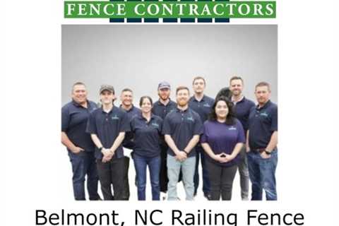 Belmont, NC Railing Fence Contractor