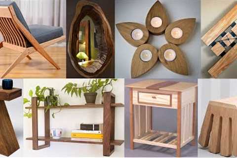 Wood furniture ideas and wooden decorative pieces ideas you can make as woodworking project