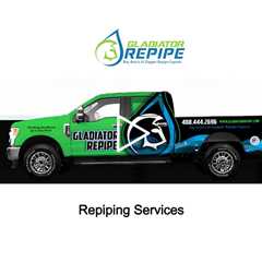 Repiping Services - Gladiator Plumbing & Repipe - (408) 444-2696