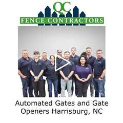 Automated Gates and Gate Openers Harrisburg, NC - QC Fence Contractors