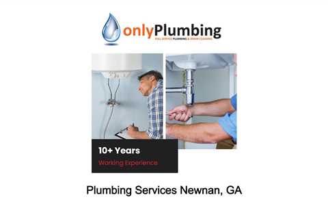 Plumbing Services Newnan, GA