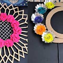 Amazing Home Decoration craft ideas | Waste cardboard and paper using wall decor | DIY Room decor