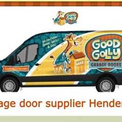 Garage door supplier Henderson