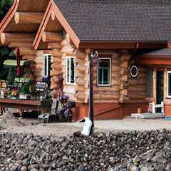 The Importance Of Log Home Media Blasting Prior To Roof Installation Of Log Homes In Milton,..