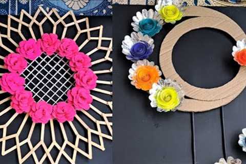 Amazing Home Decoration craft ideas | Waste cardboard and paper using wall decor | DIY Room decor