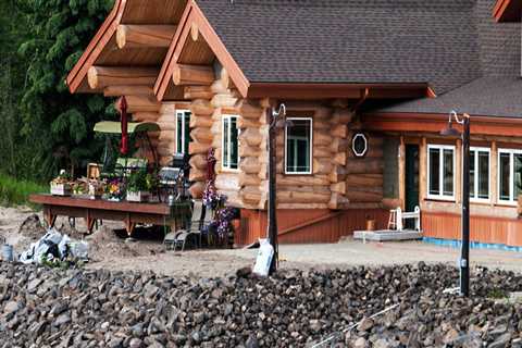 The Importance Of Log Home Media Blasting Prior To Roof Installation Of Log Homes In Milton,..