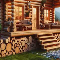 Multi-level designs for custom log homes and renovations